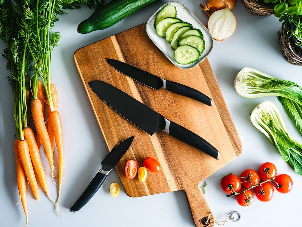 3-STÜCK SANTOKU-UNIVERSAL-SCHÄLMESSERSET - 3